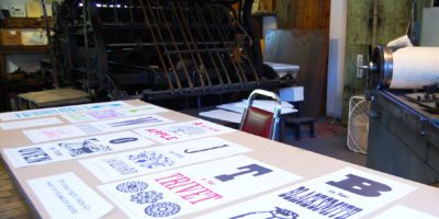 Printing Shop and Weaving Shop