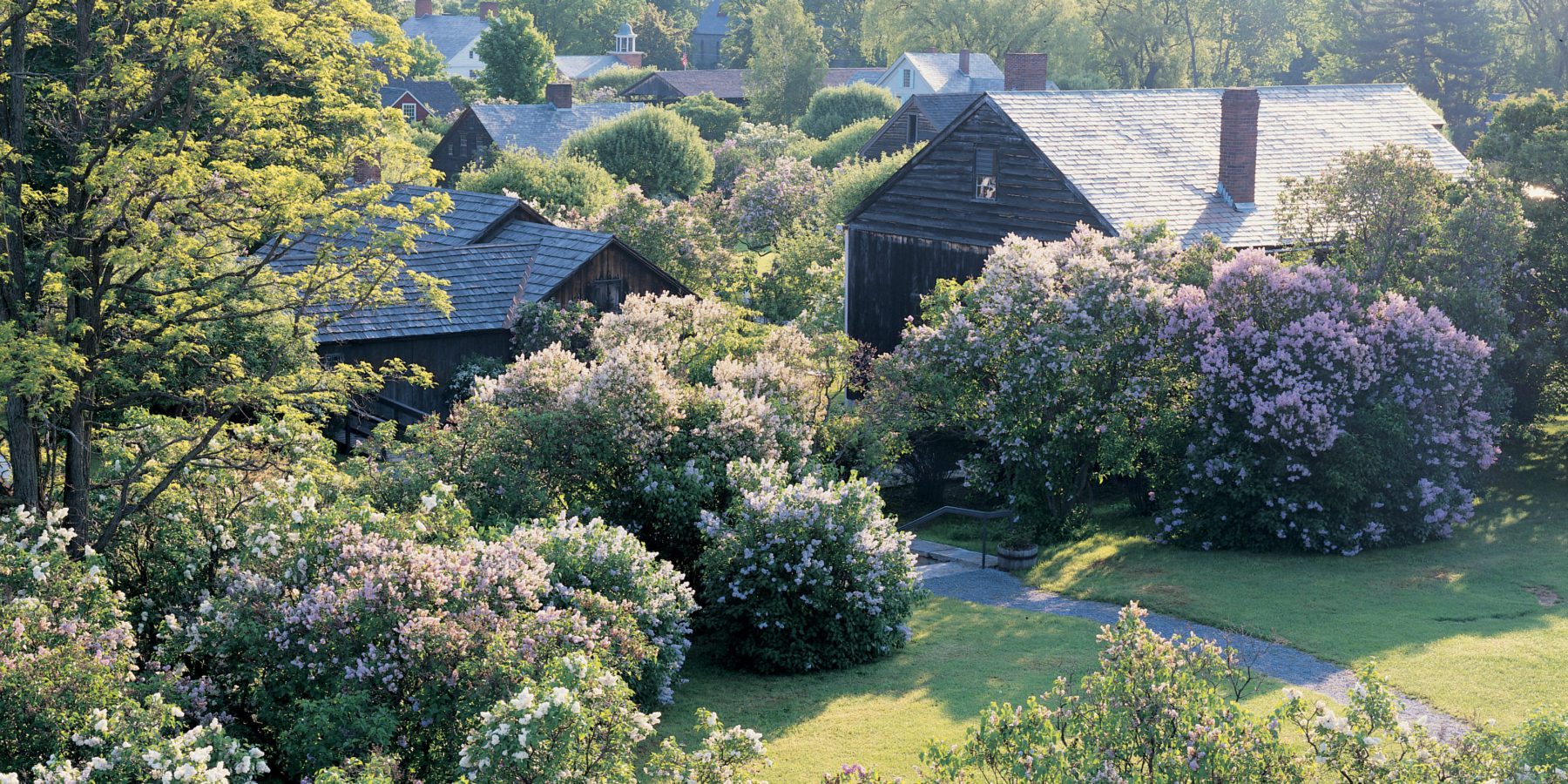 Springtime at Shelburne Museum