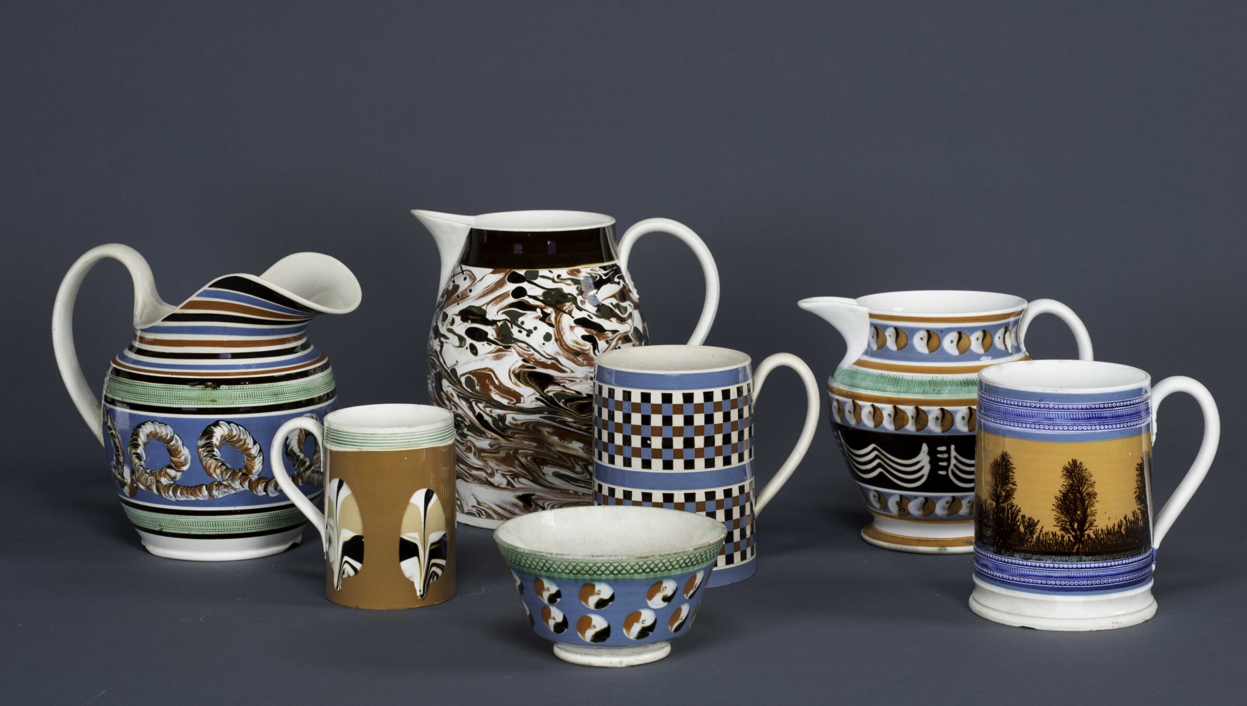 Assortment of Mochaware