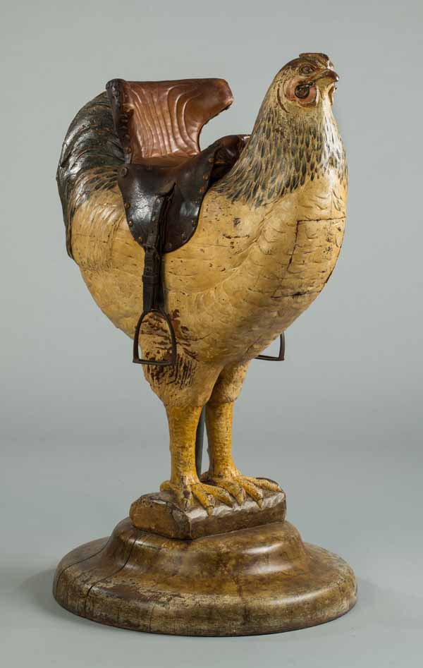 Rooster Barber's Chair