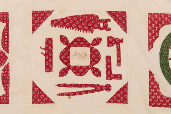 Applique and Pieced Cutwork Friendship Quilt