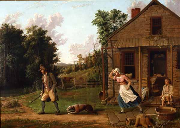 Rip Van Winkle Chased from Home by Dame Van Winkle