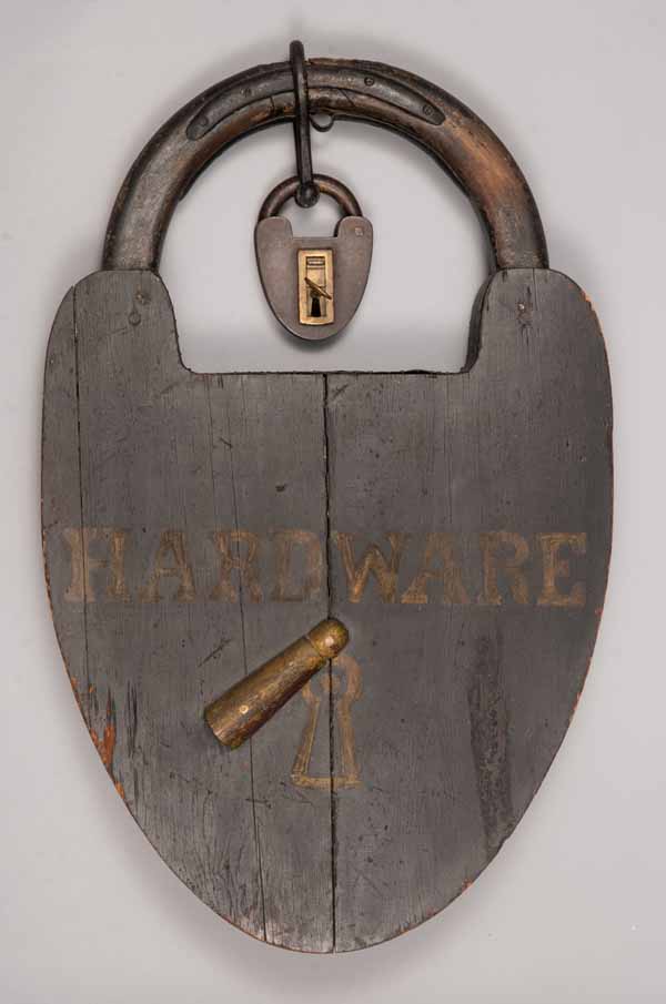 Padlock Trade Sign