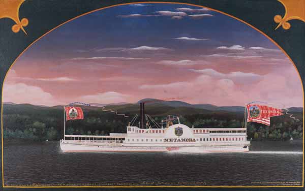 Paddle Steamboat Metamora