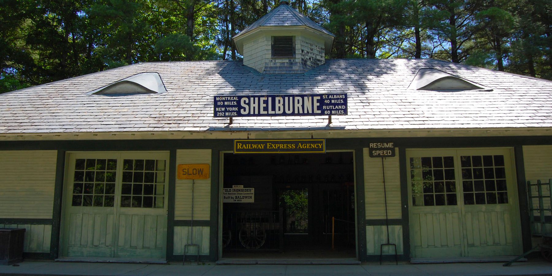 Railroad Station and Freight Shed